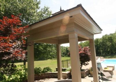 Custom Poolside Pergola